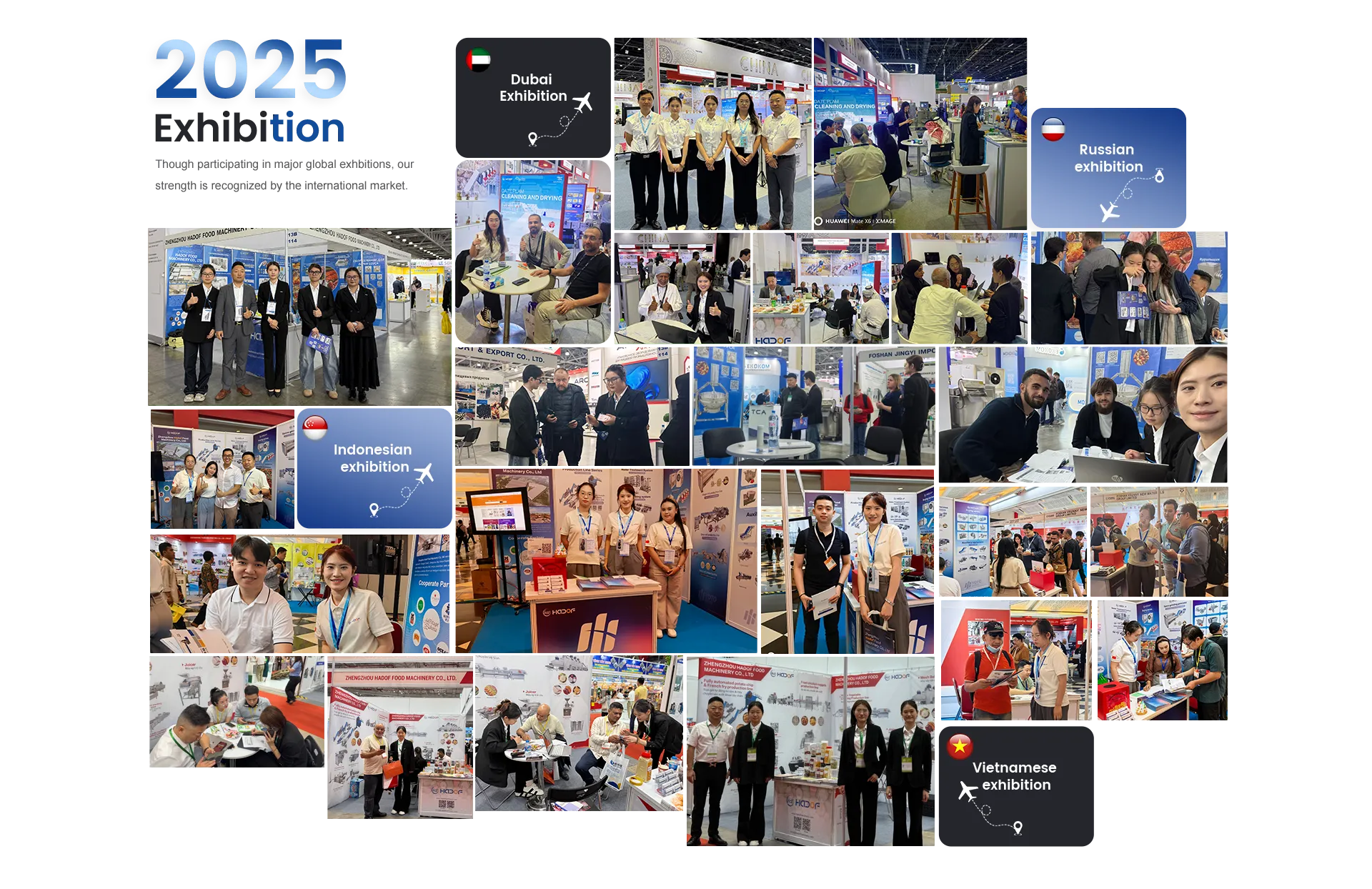Dubai exhibition customer meeting