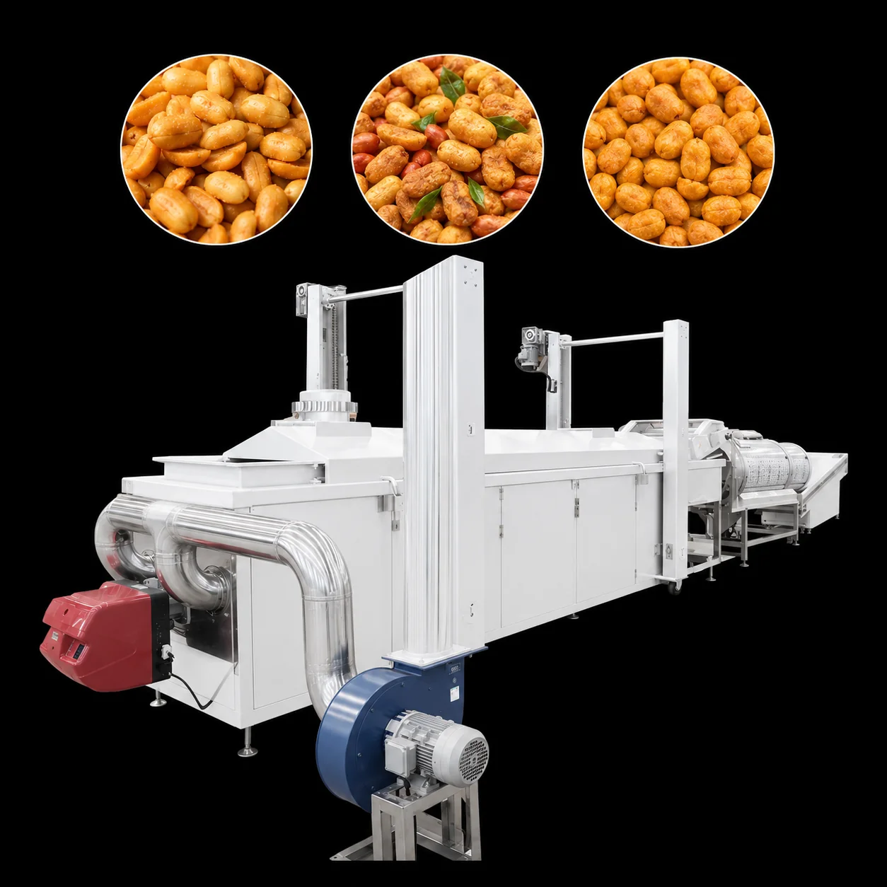 Nut Frying Production Line